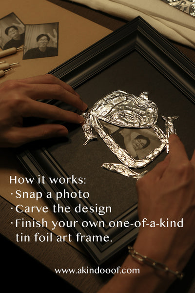 Frame the Moment | Tin Foil Workshop | A KIND OOOF
