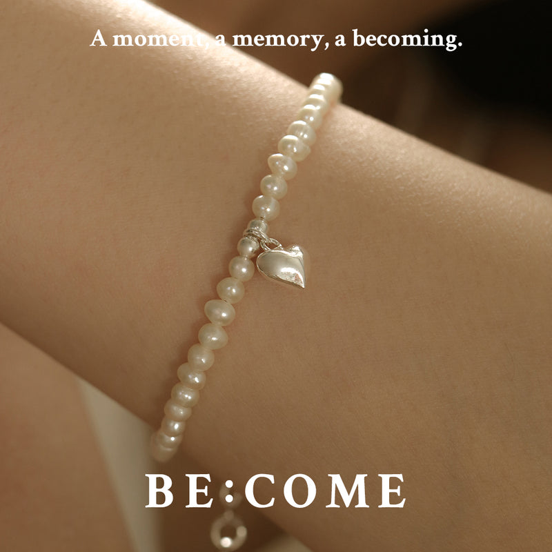 925 Silver Lovelace Pearl Bracelet