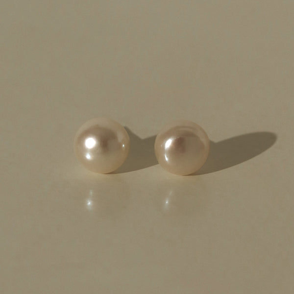 925 Silver Luna Pearl Earrings
