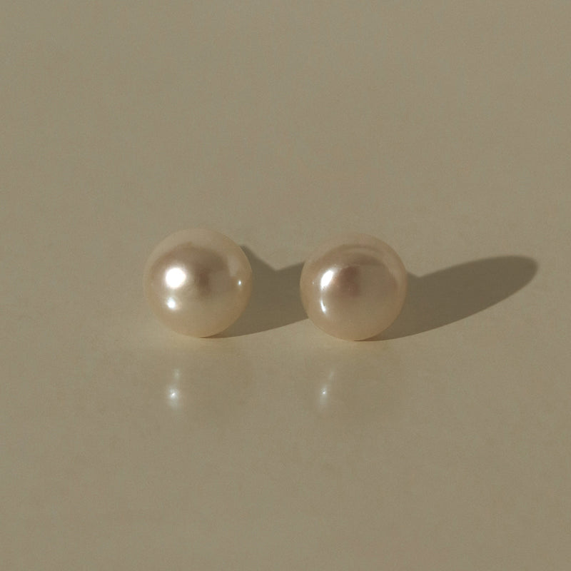 925 Silver Luna Pearl Earrings