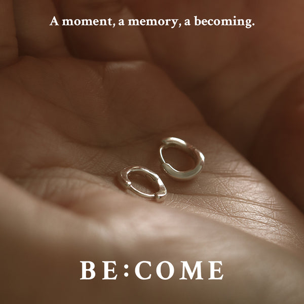 925 Silver Elara Hoop Earrings