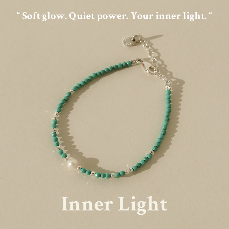 925 Silver Marina Pearl Bracelet