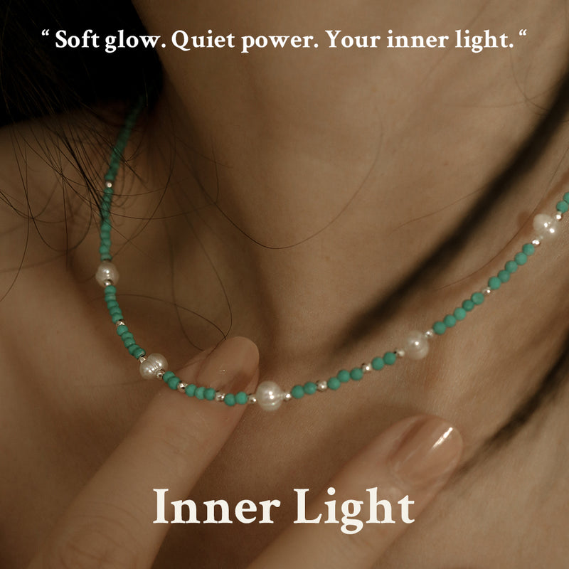 925 Silver Solis Pearl Necklace