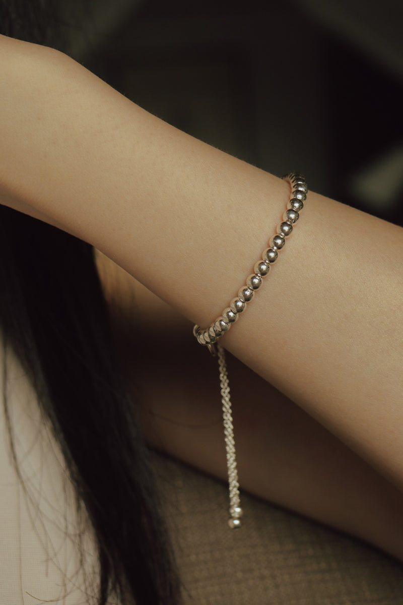 925 |Handcrafted| Seedy Beady Bracelet