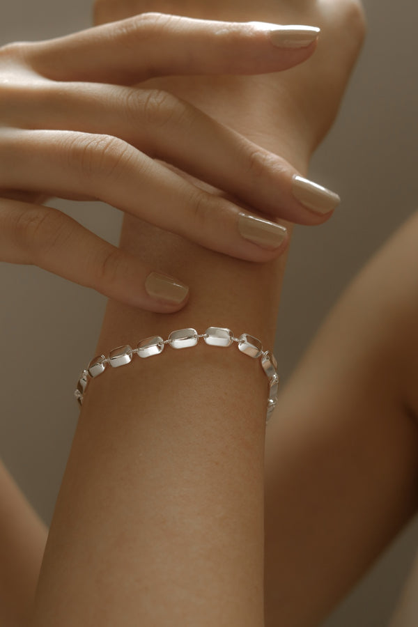 925 Silver Rustling Bracelet