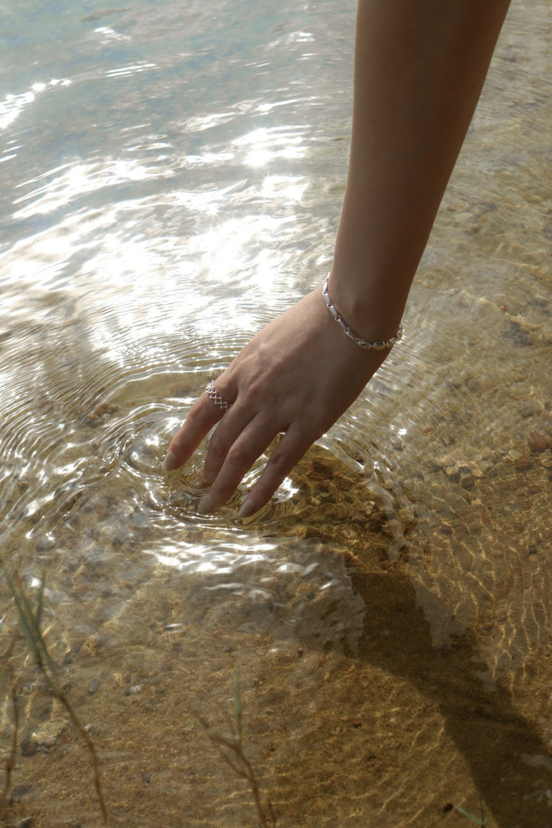 925 Silver Rustling Bracelet