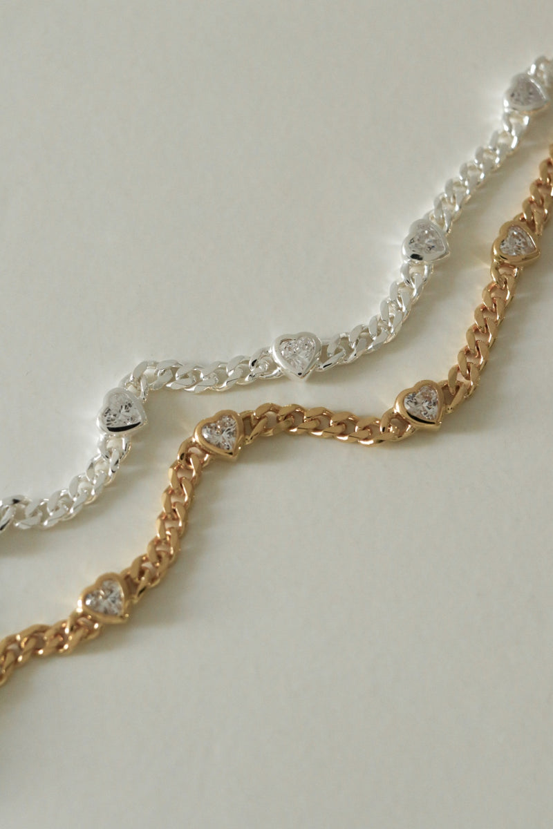 925 Silver Amora Link Bracelet