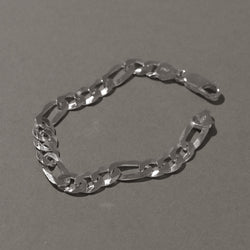 925 |Italy| Silver Modo Figaro Bracelet