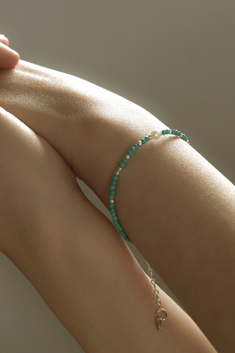 925 Silver Marina Pearl Bracelet