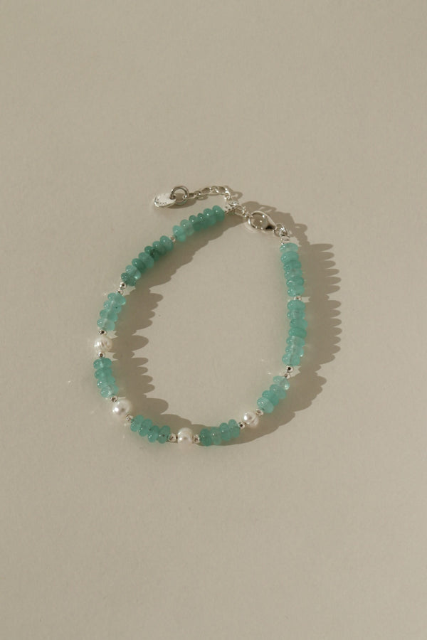 925 Silver Sirena Pearl Bracelet