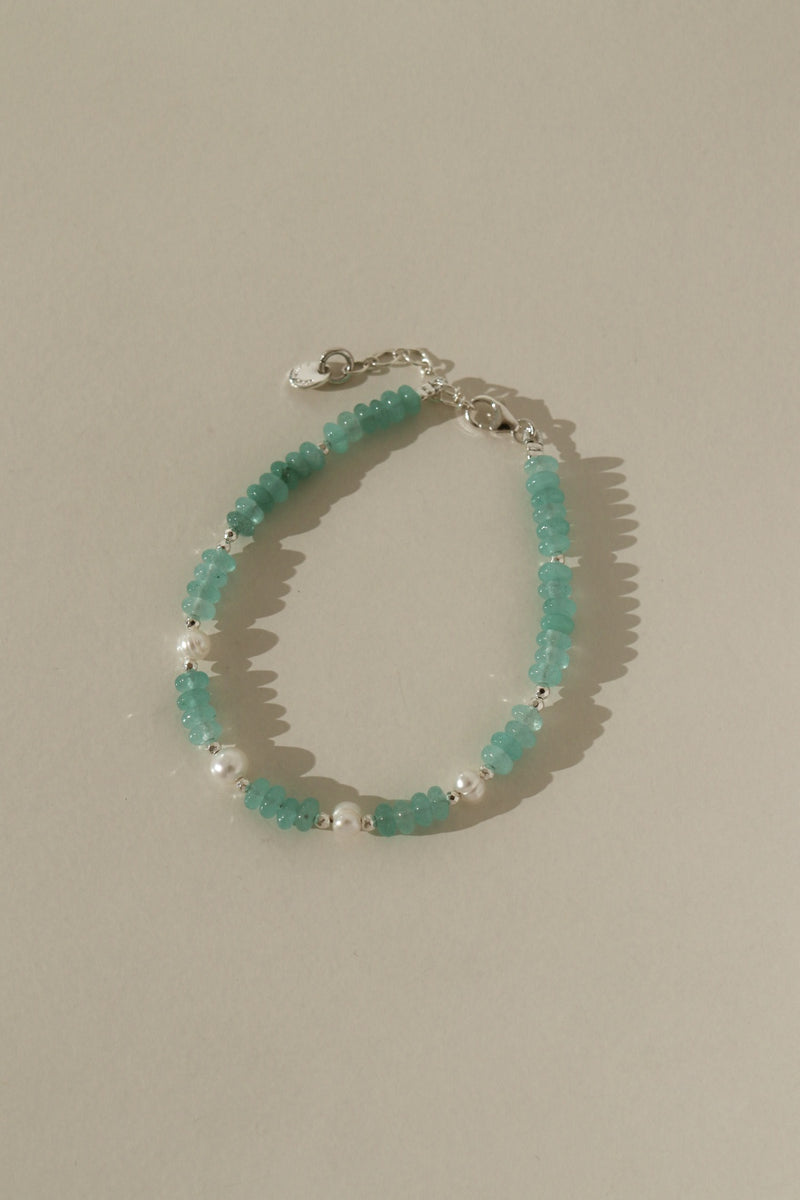 925 Silver Sirena Pearl Bracelet