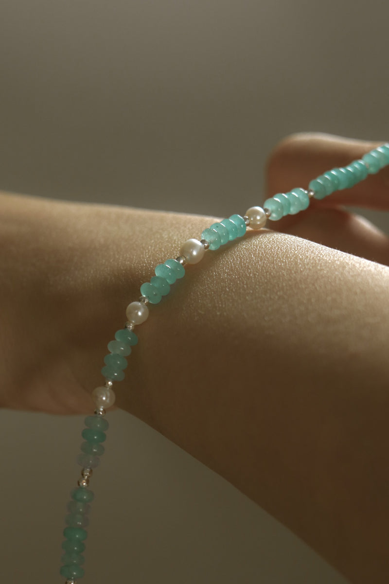 925 Silver Sirena Pearl Bracelet