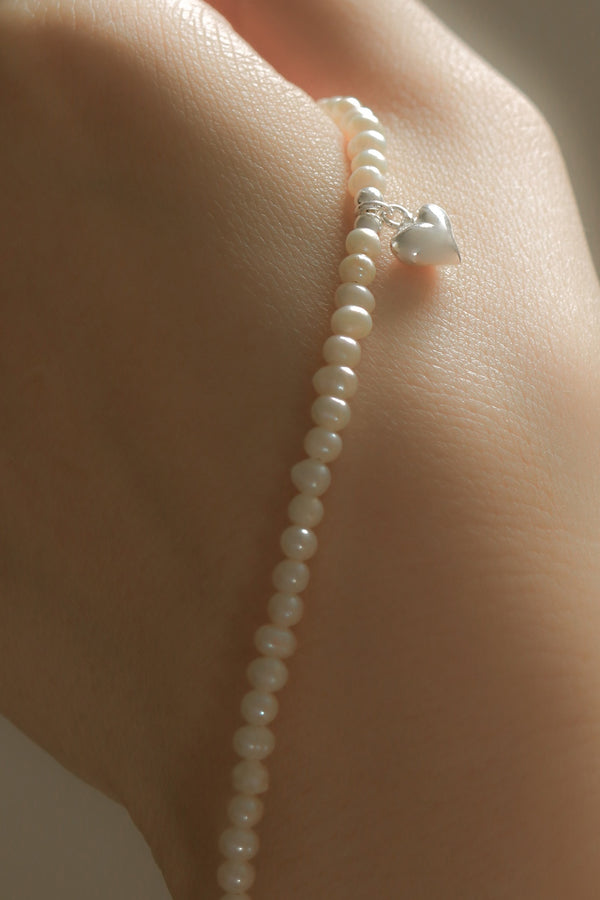 925 Silver Lovelace Pearl Bracelet