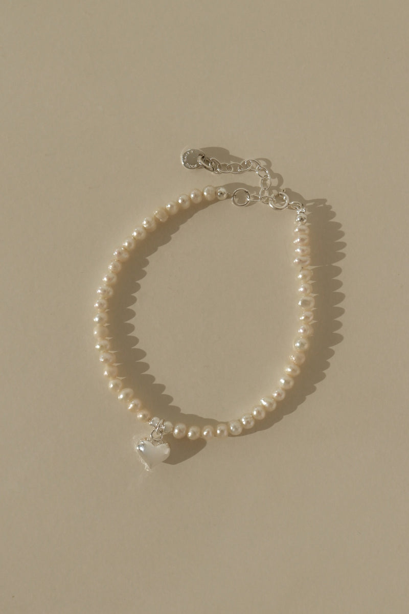 925 Silver Lovelace Pearl Bracelet