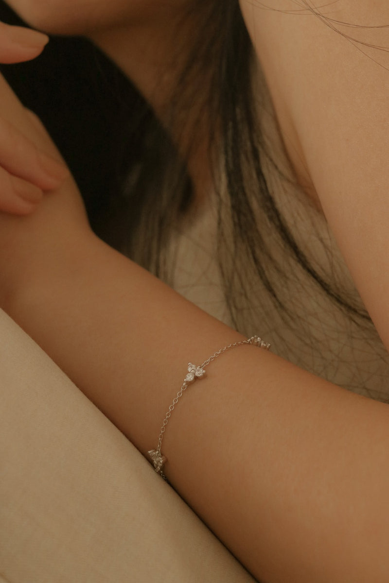 925 Silver Fleuria Bracelet