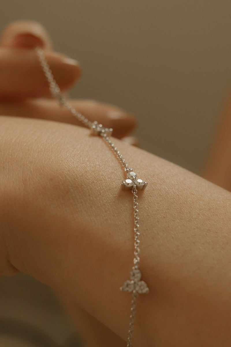 925 Silver Fleuria Bracelet