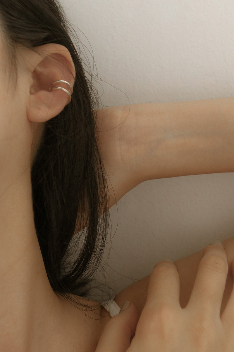 925 |Handcrafted| Minimalist Ear Cuff