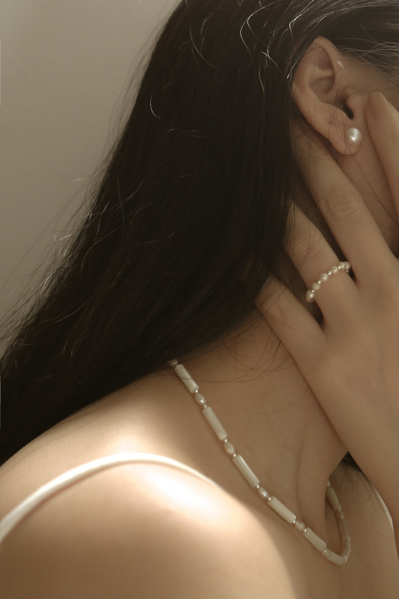 925 Silver Luna Pearl Earrings