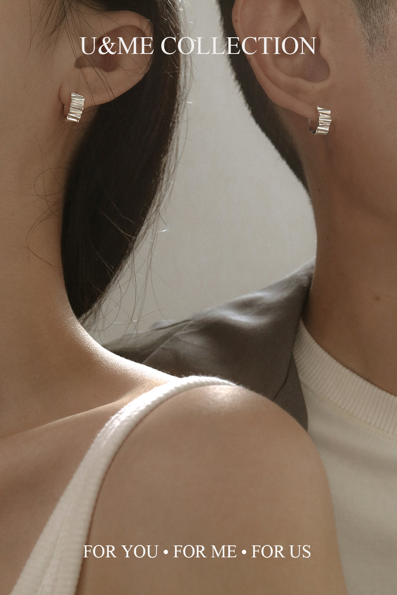 925 Silver Giselle Hoop Earrings