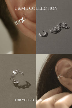 925 Silver Flatlink Ear Cuff