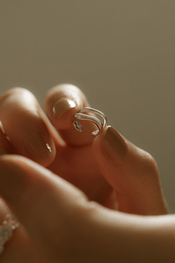 925 Silver Liora Ear Cuff