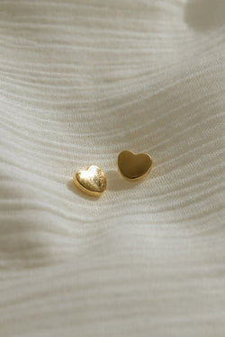 916 Infinity Gold My Love Earrings (22K)