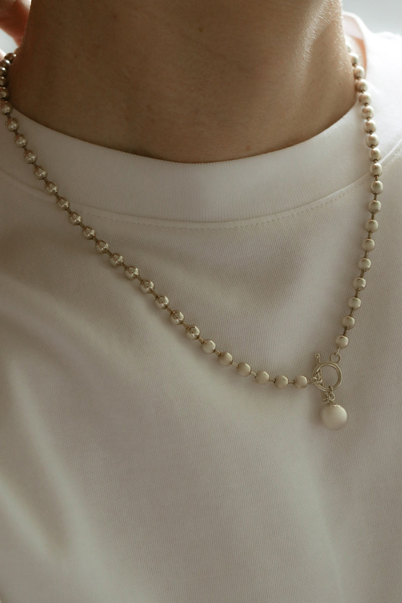925 Beady Sphere Necklace