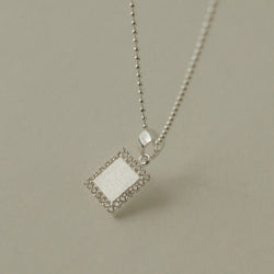 925 Silver Tetra Pendant Necklace