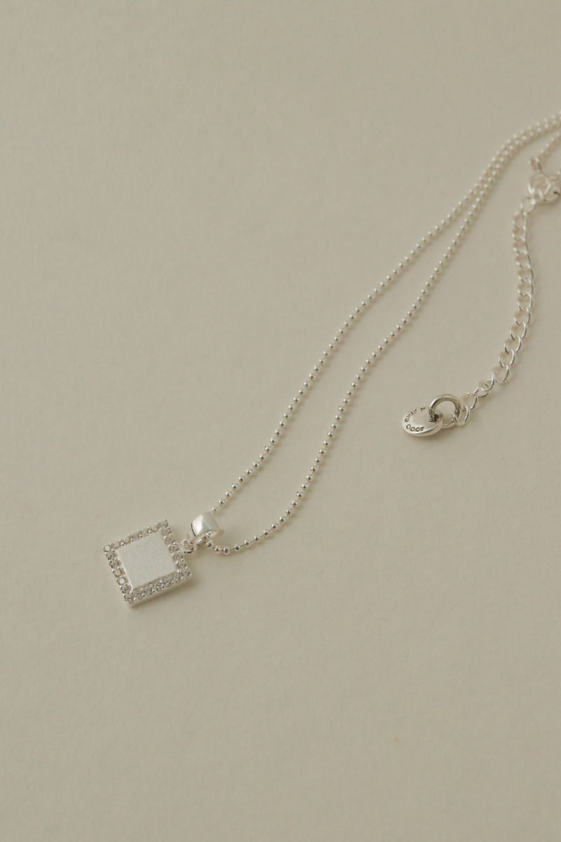 925 Silver Tetra Pendant Necklace