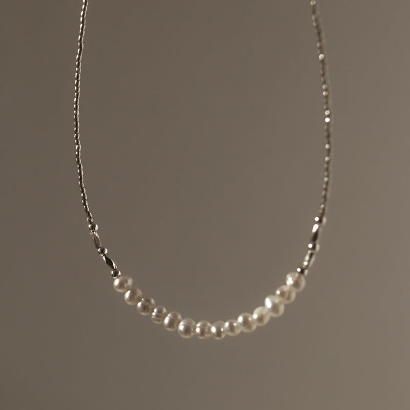 925 Silver Lumi Pearl Necklace