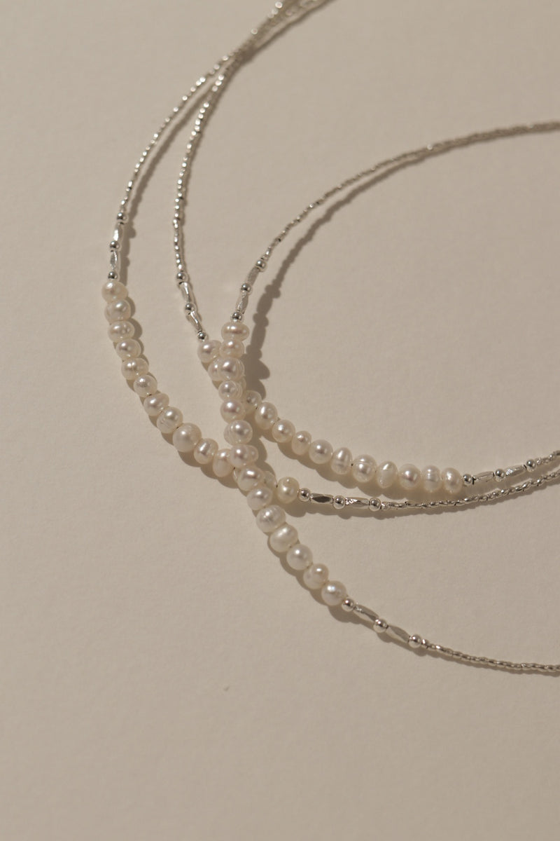 925 Silver Lumi Pearl Necklace