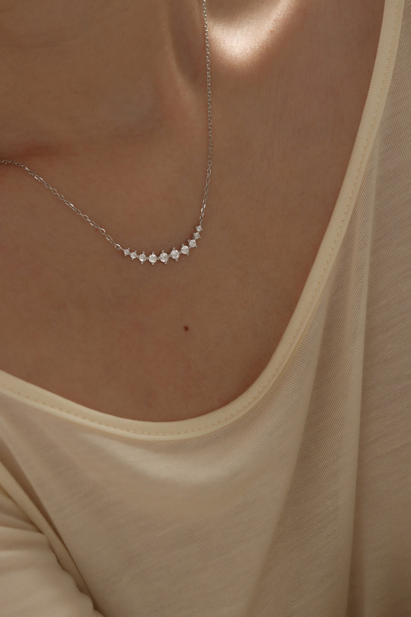 925 Silver Twinkle Shine Necklace