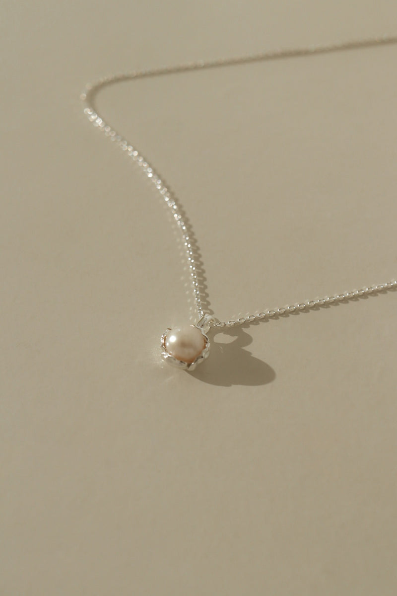 925 Silver Aurea Pearl Necklace