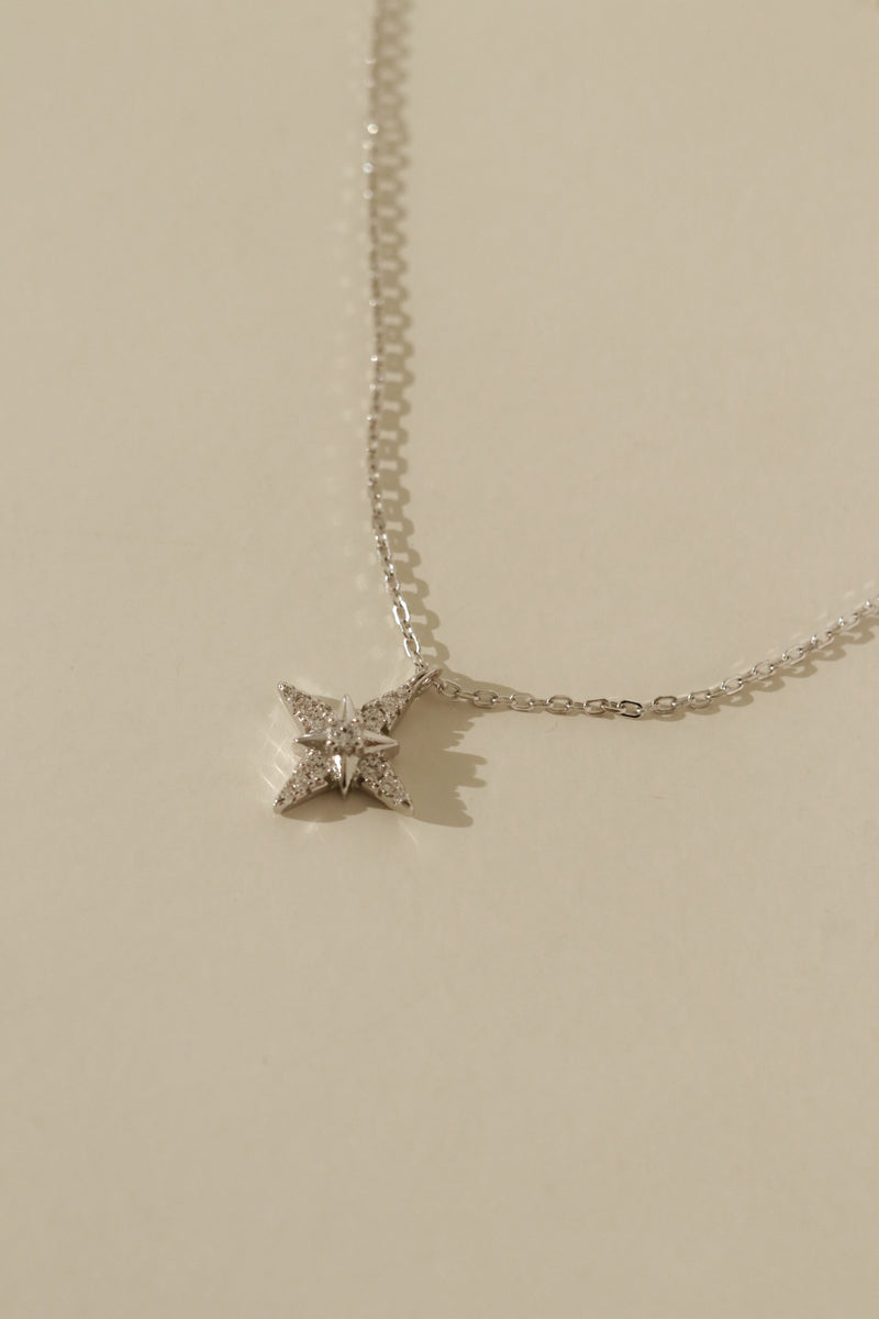 925 Silver Astra Star Necklace