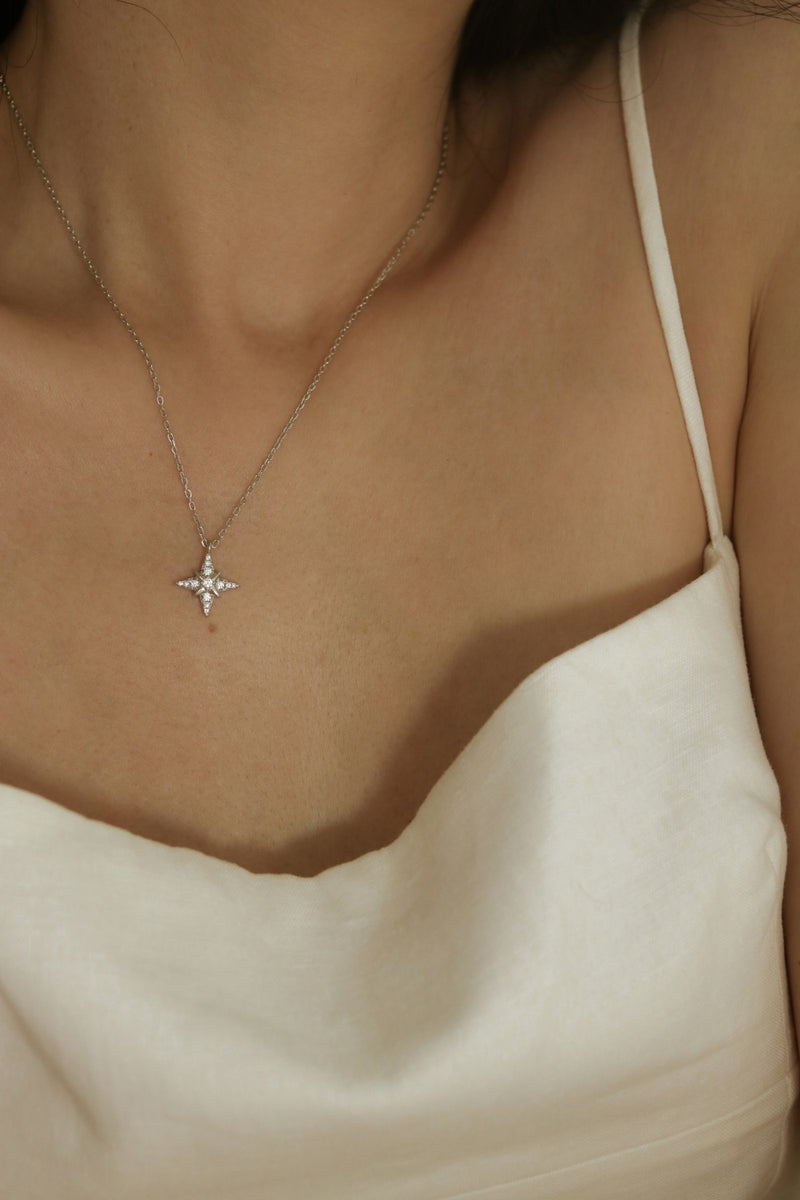 925 Silver Astra Star Necklace