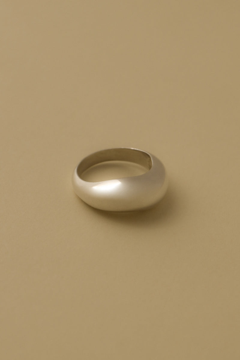 925 Silver Irregular Chubs Round Ring <br><font>Size 11•12•13•14•16•18•20</font>