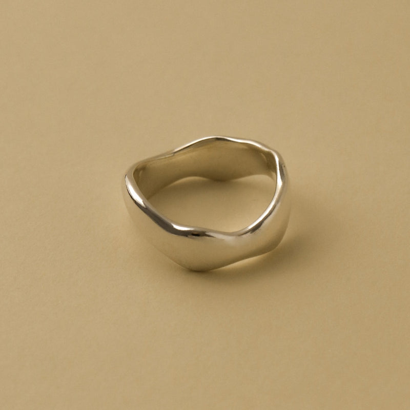 925 Silver Abstract Freeform Ring <br><font>Size 9•11•13•15•17</font>
