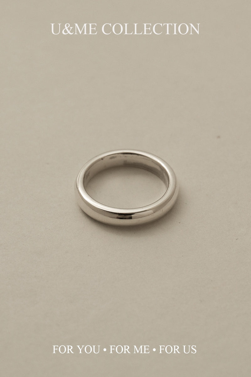 925 Silver Minimalist Band Ring <br><font>Size 9•10•11•13•15•17•19</font>