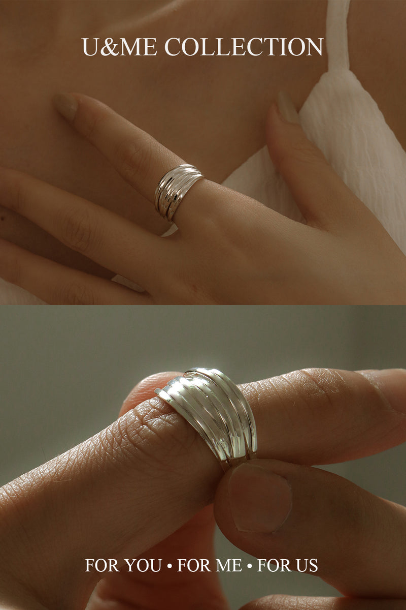 925 Silver Minimalist Wire Ring <br><font>Size 9•11•14•16•19•22</font>