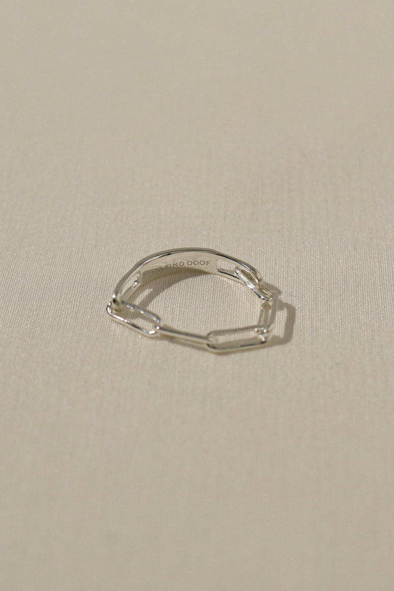 925 Silver Unity Link Ring <br><font>Size 9•11•13•15•17</font>