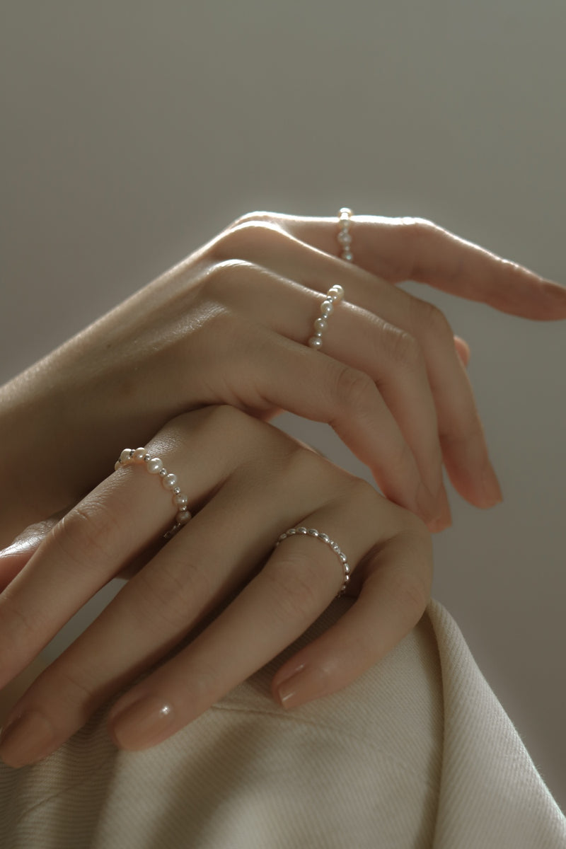 925 Silver Pearlyn Ring