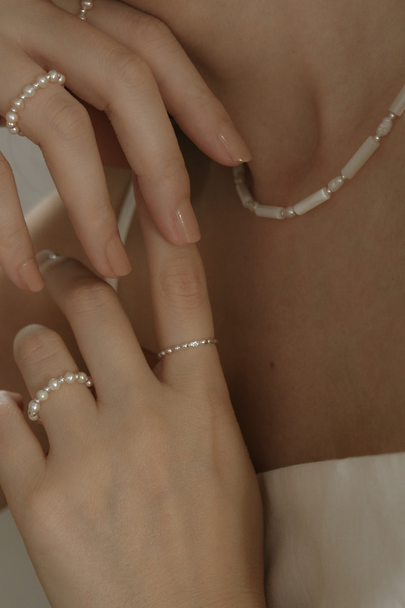 925 Silver Pearlyn Ring