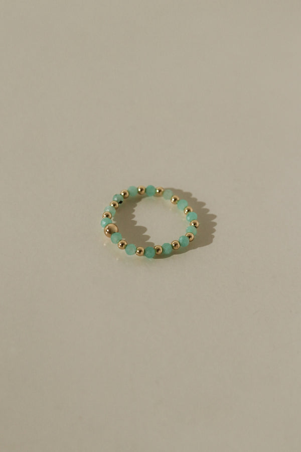 925 Silver Aeris Ring, 18K Yellow Gold Plating