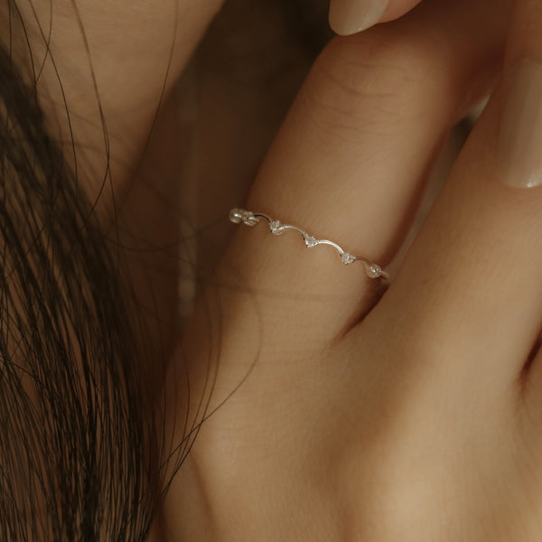 925 Silver Rings Singapore | Minimalist Silver Rings | A KIND OOOF