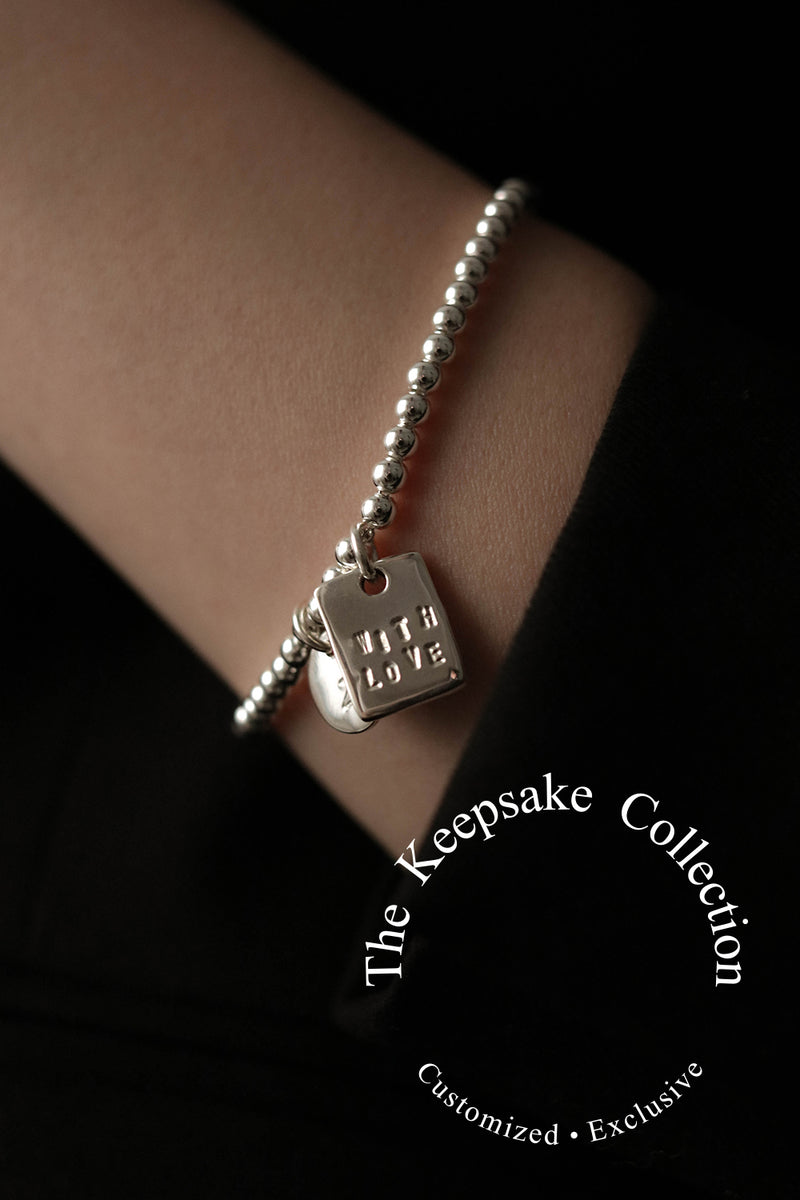 925 |Handcrafted| Keepsake Bracelet