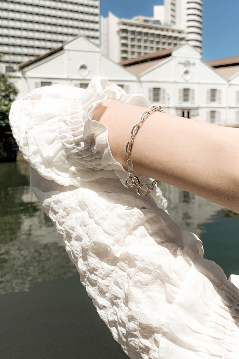 925 |Handcrafted| Joie Smiley Combi Bracelet