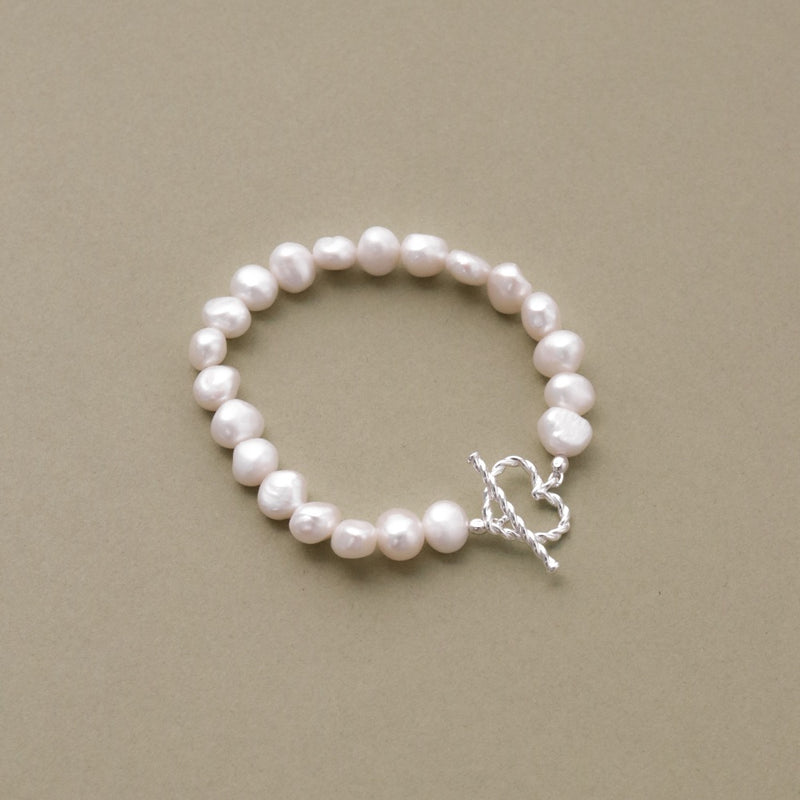 925 |Handcrafted| Silver Pearlyn Lovette Bracelet