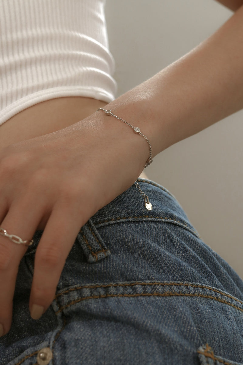 925 Silver Twinkle Shine Bracelet