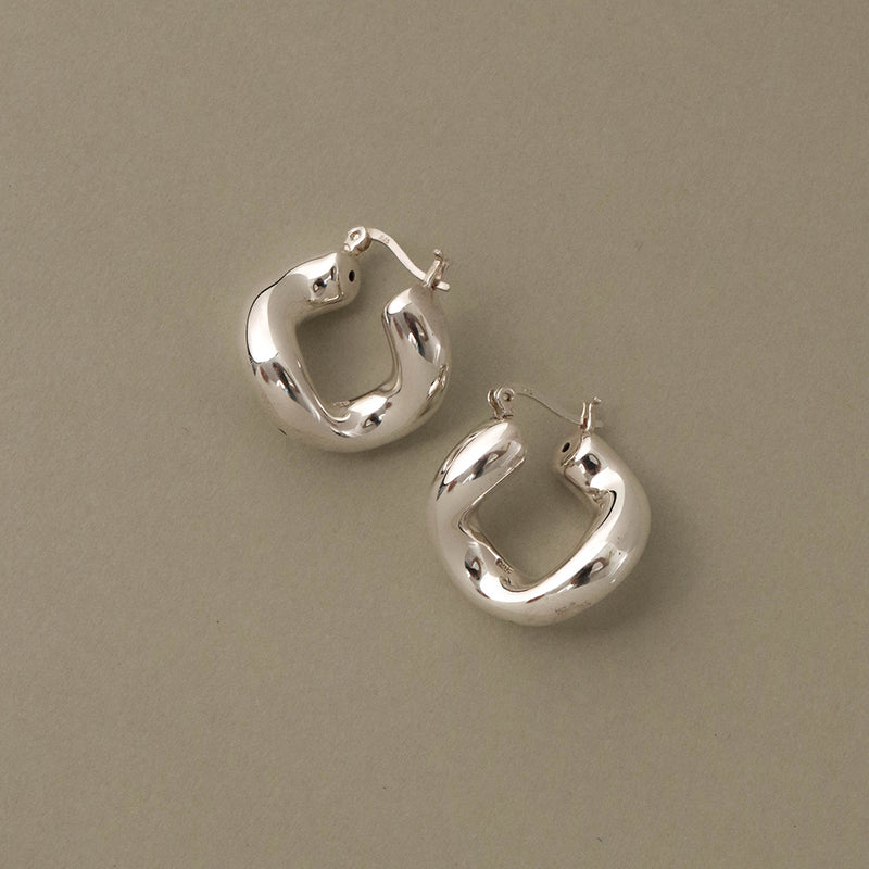 925 Abstract Turnico Earrings