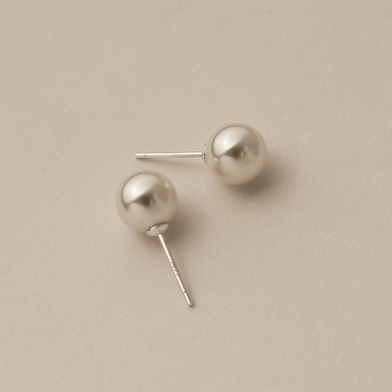 925 Urla Pearl Earrings
